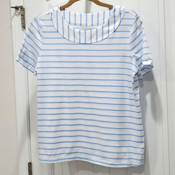 CORAL BAY STRIPED SOFT TOP/TSHIRT SIZE PL, Nwot - Picture 1 of 4